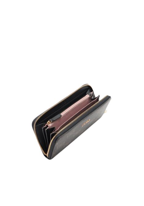 Portafoglio grande zip around con logo Liu Jo | AF5170E066822222